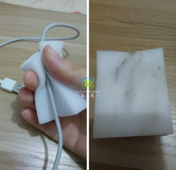 白色數(shù)據線清潔